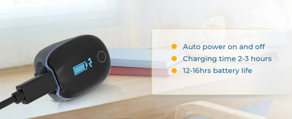 Wellue O2ringS Bluetooth Sleep Monitor Health Monitoring Ring SpO2 Sensor Digital Pulse Oximeter