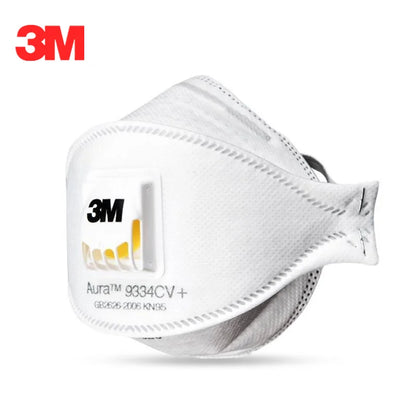 3M Aura Mascarilla 9334 9334CV Dust KN95 Mouth Masks Protective Filter Dust-proof Anti-fog Safety Face Mask 3M Mascarillas